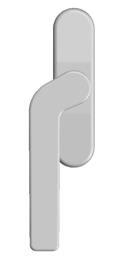 Curtain wall handle