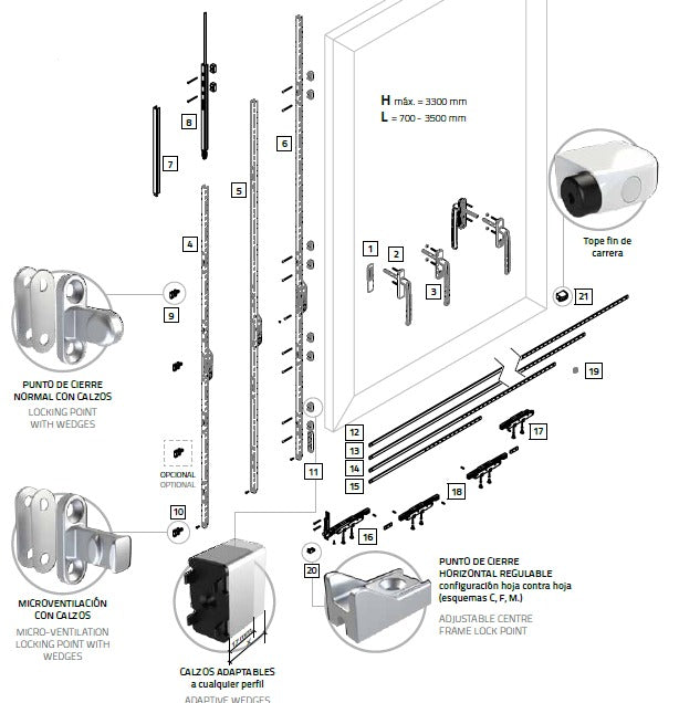 Sliding door handle - STAC Brands